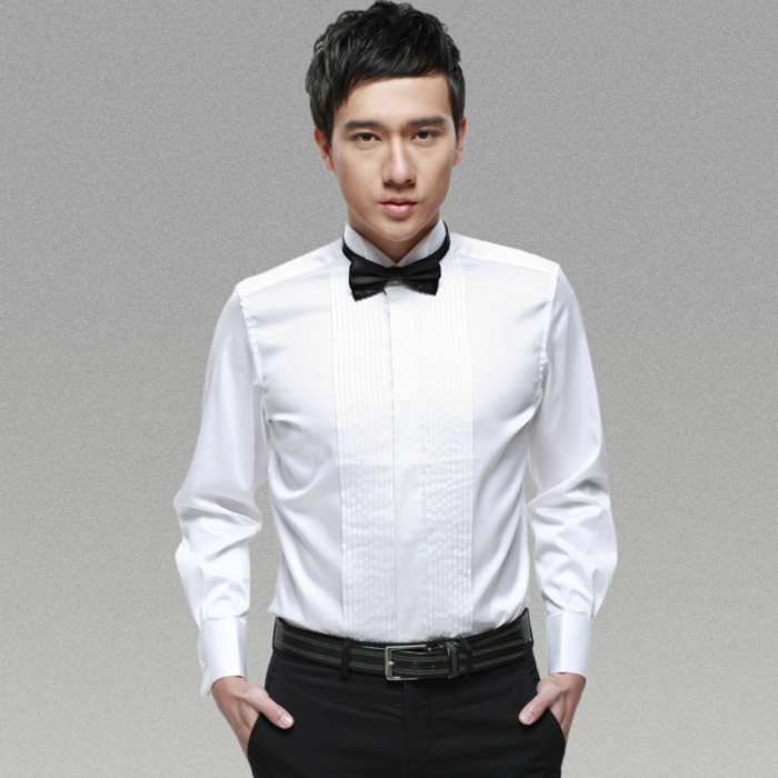 禮服翼領(lǐng)襯衫紙樣設(shè)計步驟